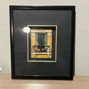 New Beautiful European Apartment Balcony Shadow Box Wall Decor French